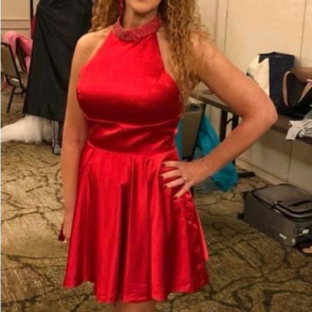 Beautiful red dress